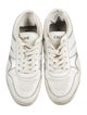 Celine Leather Lasercut Accents Sneakers