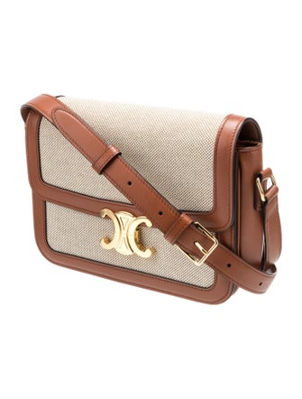 Celine Canvas Triomphe Teen