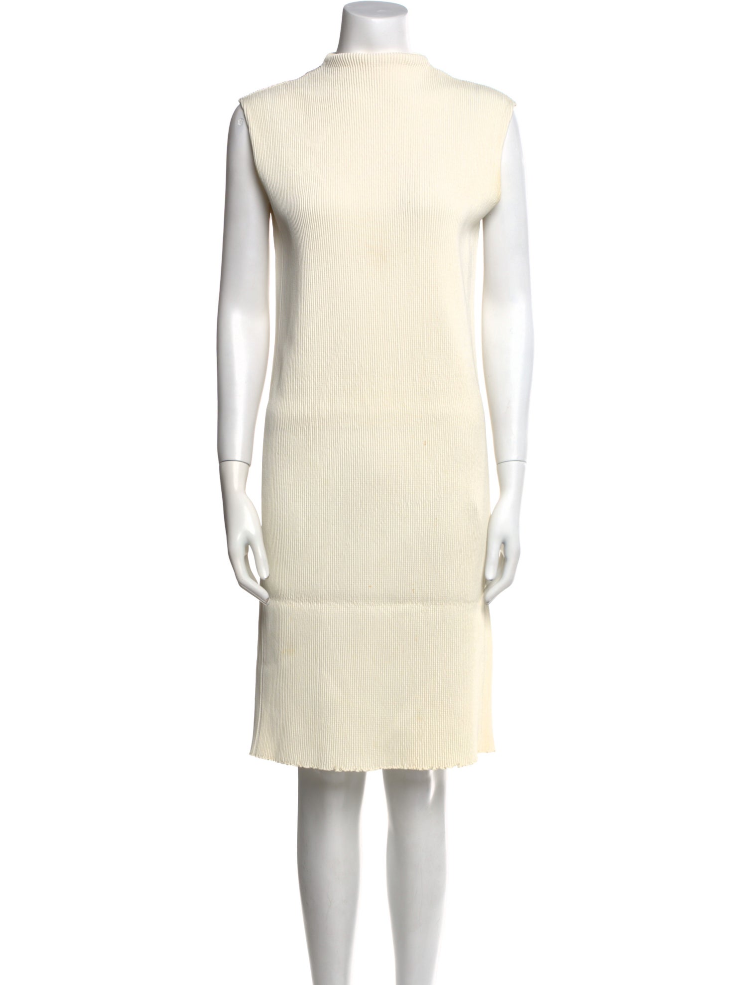 Celine Linen Knee-Length Dress