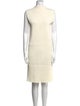 Celine Linen Knee-Length Dress