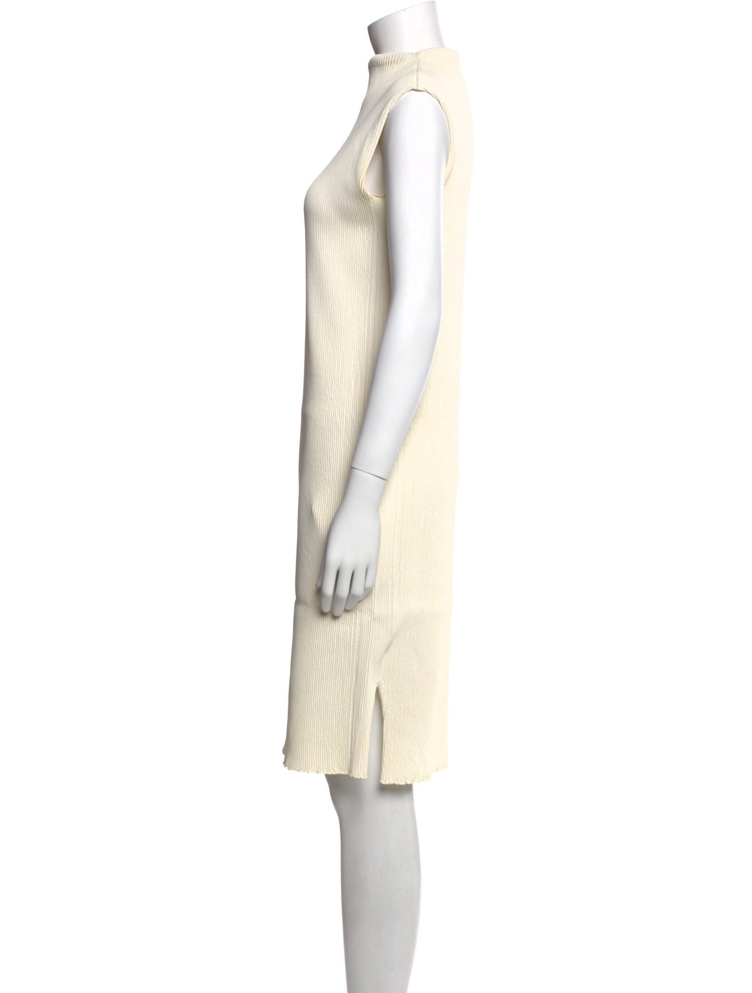 Celine Linen Knee-Length Dress