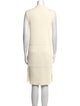 Celine Linen Knee-Length Dress