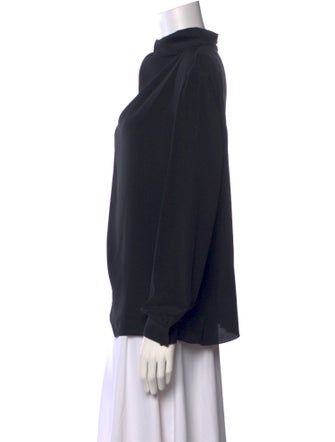 Celine Cowl Neck Long Sleeve Cowl Neck Blouse