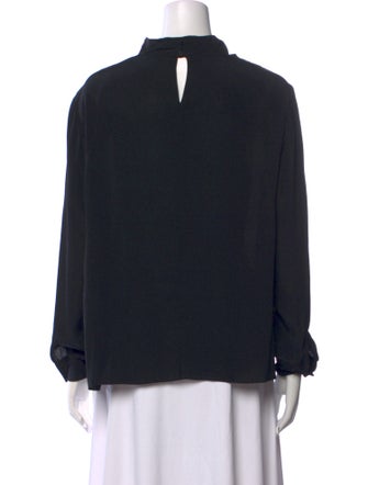 Celine Cowl Neck Long Sleeve Cowl Neck Blouse