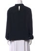 Celine Cowl Neck Long Sleeve Cowl Neck Blouse
