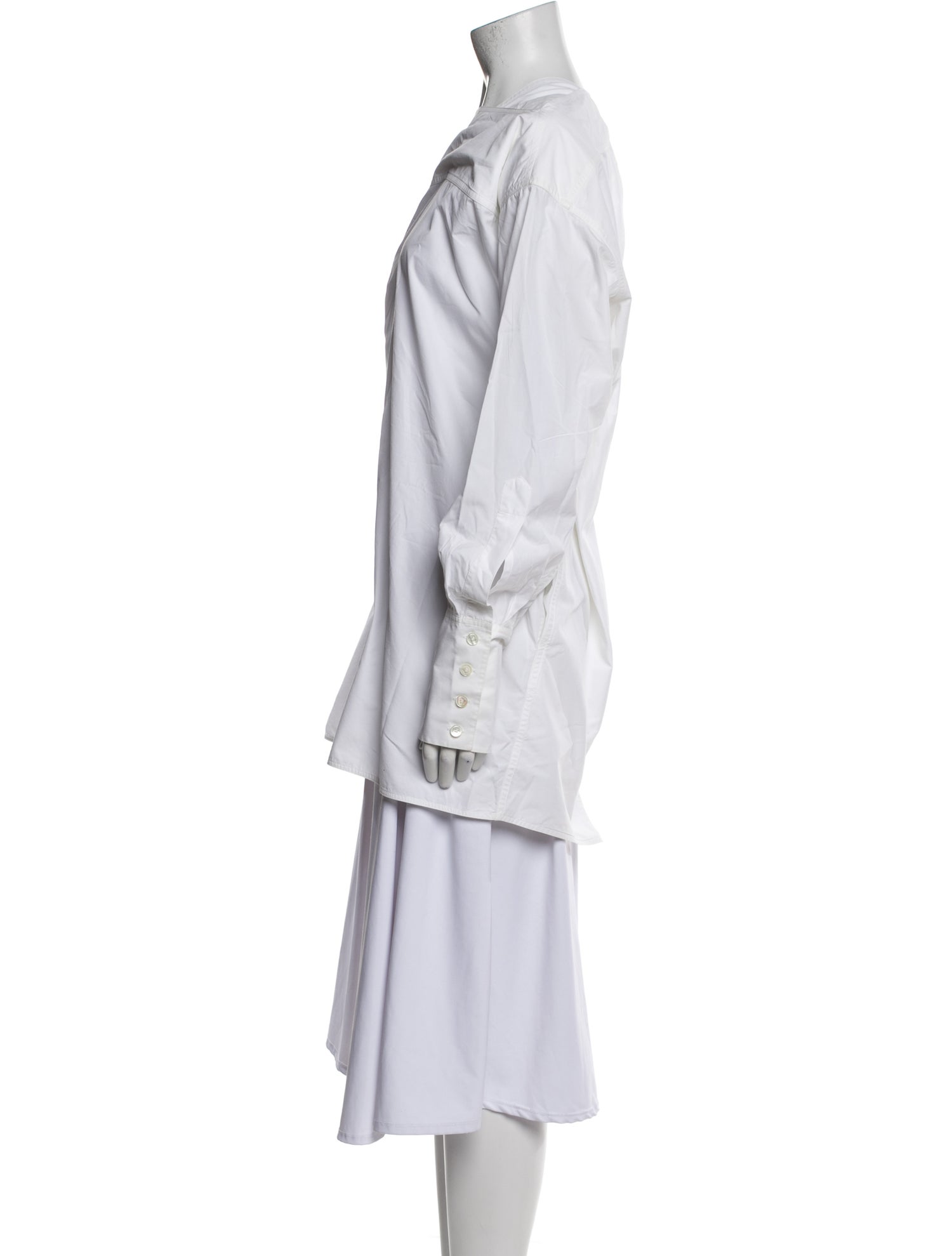 Celine Mock Neck Long Sleeve Tunic