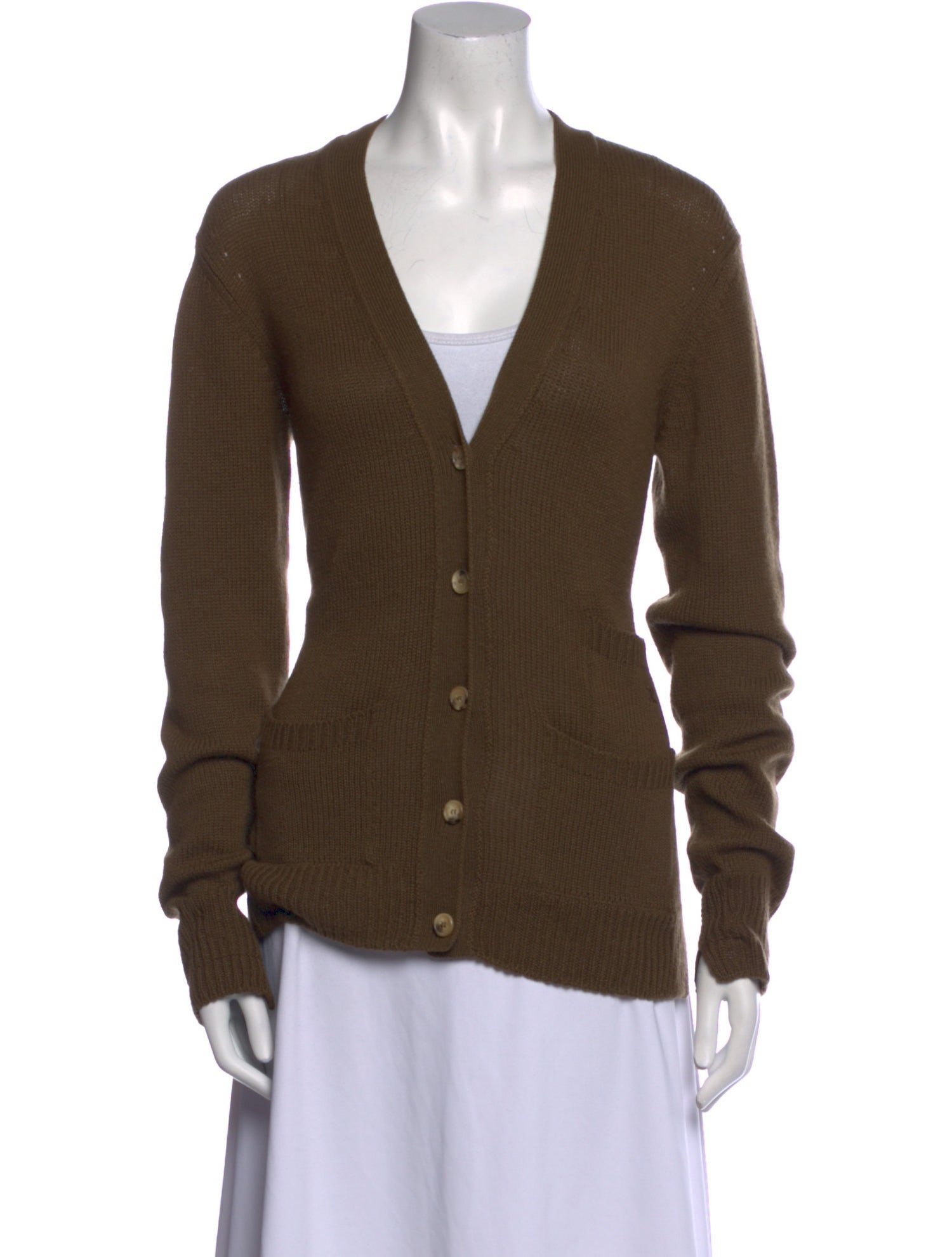 Celine Cashmere V-Neck Sweater