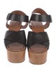 Celine Leather Slingback Sandals