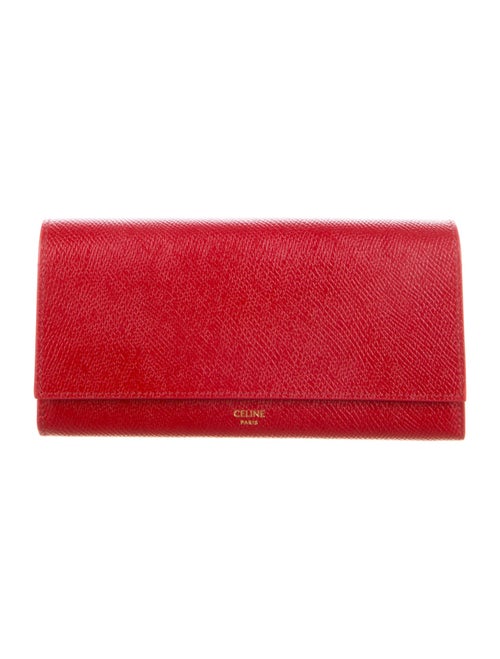 Celine Leather Continental Wallet