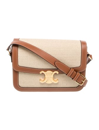 Celine Canvas Triomphe Medium 2023