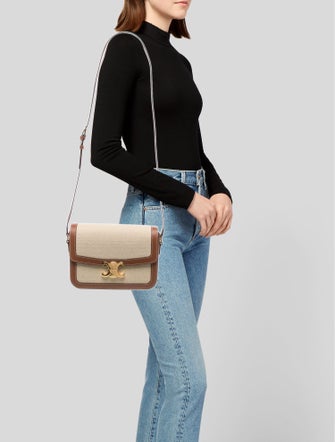 Celine Canvas Triomphe Medium 2023