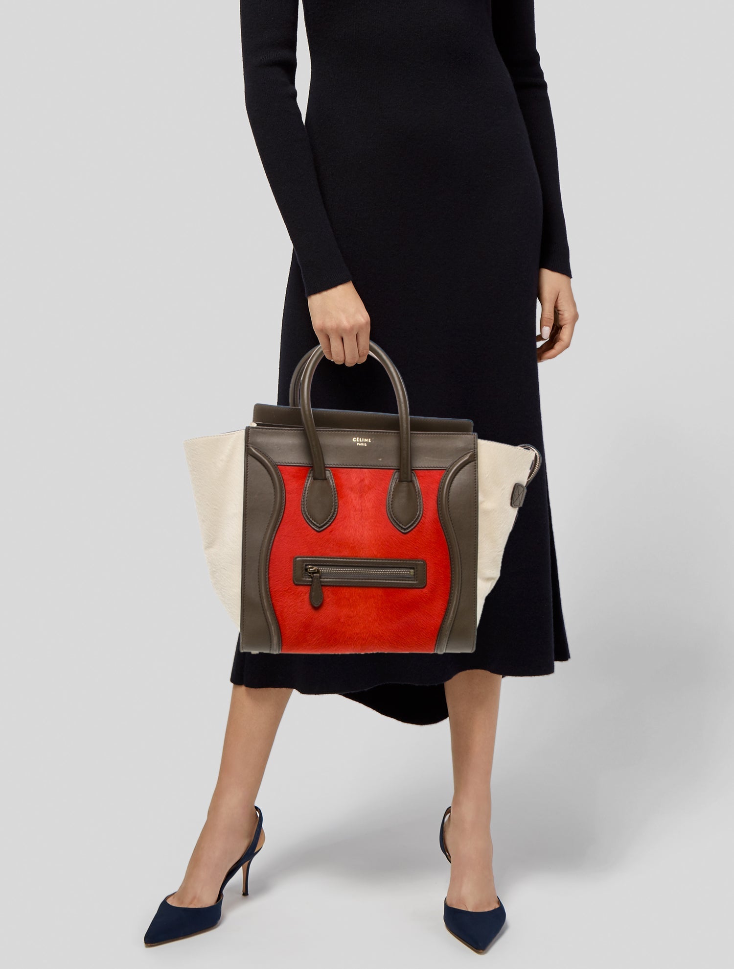 Celine Ponyhair Luggage Mini