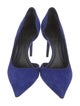 Celine Suede D'Orsay Pumps