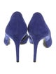 Celine Suede D'Orsay Pumps