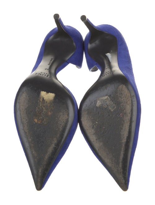 Celine Suede D'Orsay Pumps
