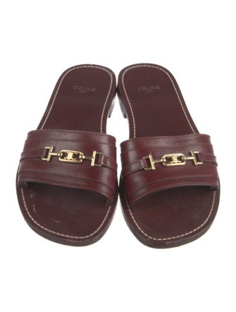 Celine Leather Slides