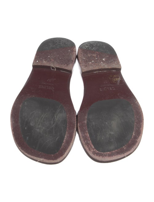 Celine Leather Slides