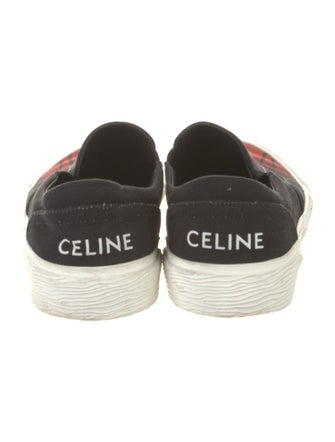 Celine Canvas Printed Sneakers