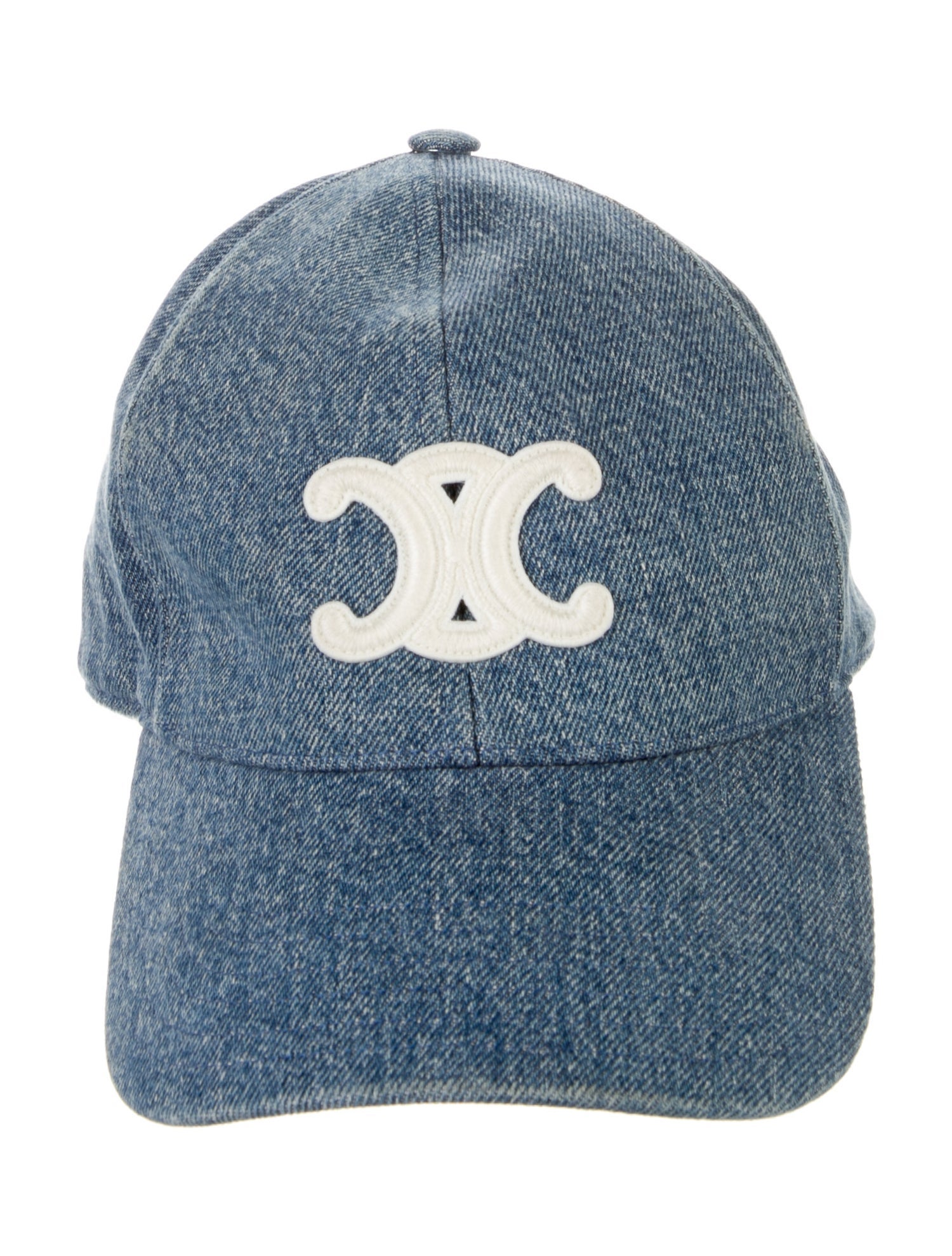 Celine Triomphe Denim Hat