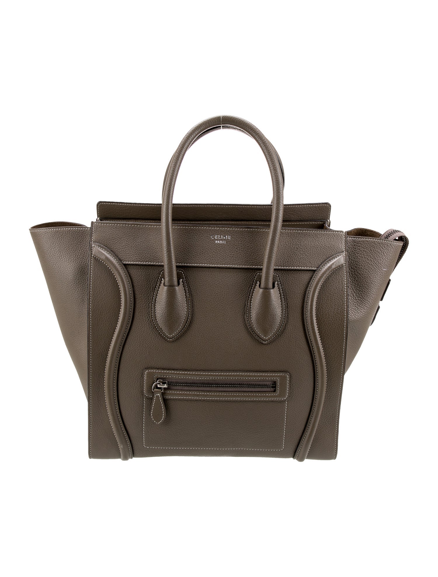 Celine Leather Luggage Mini