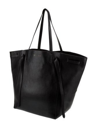 Celine Leather Cabas Phantom w/Belt Medium