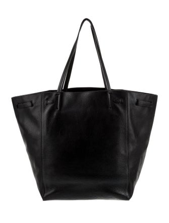 Celine Leather Cabas Phantom w/Belt Medium