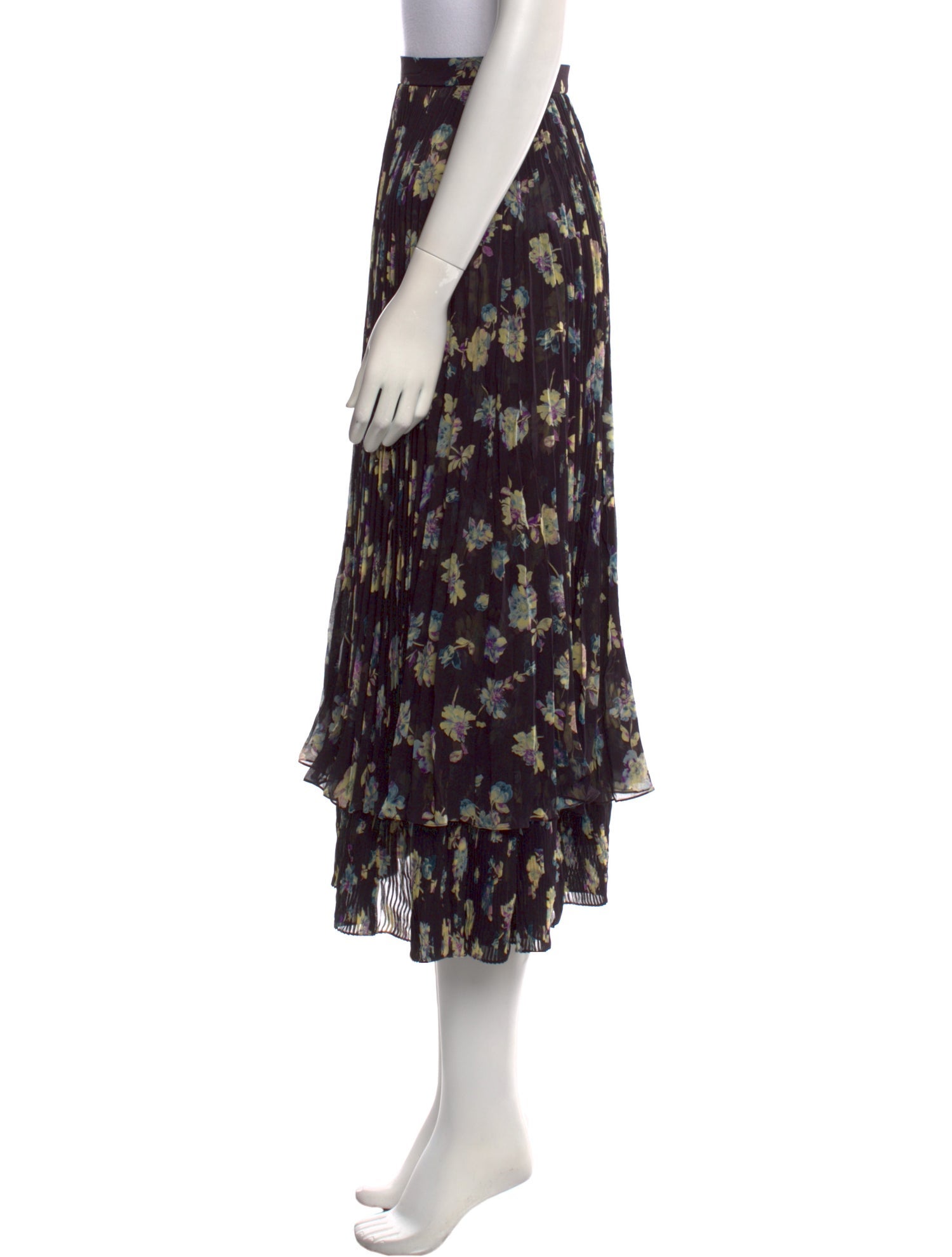 Celine Silk Midi Length Skirt w/ Tags