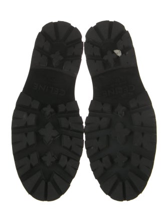 Celine Horsebit Accent Leather Loafers