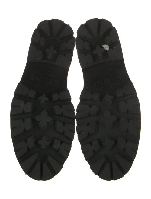 Celine Horsebit Accent Leather Loafers