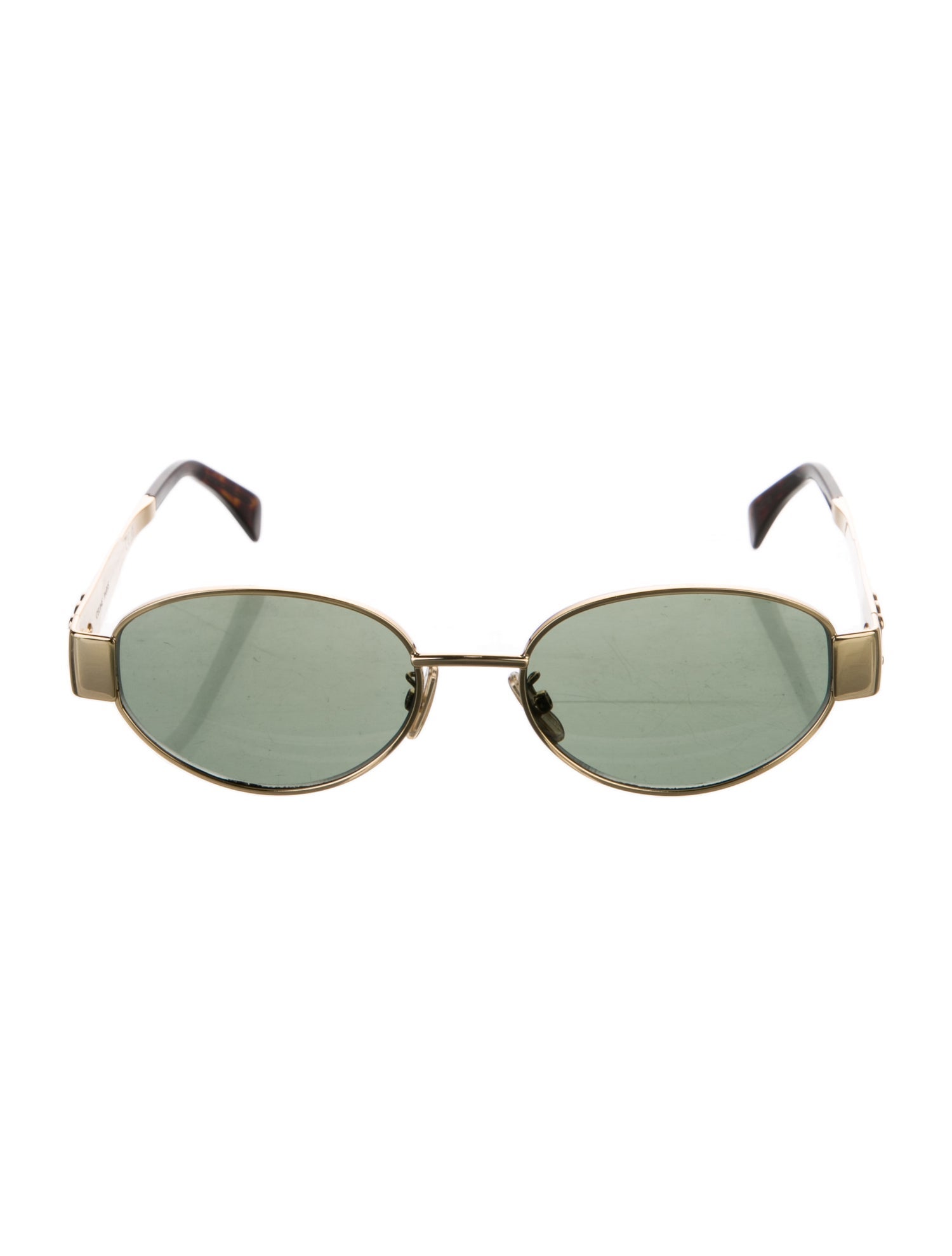 Celine Round Tinted Sunglasses
