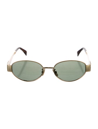 Celine Round Tinted Sunglasses
