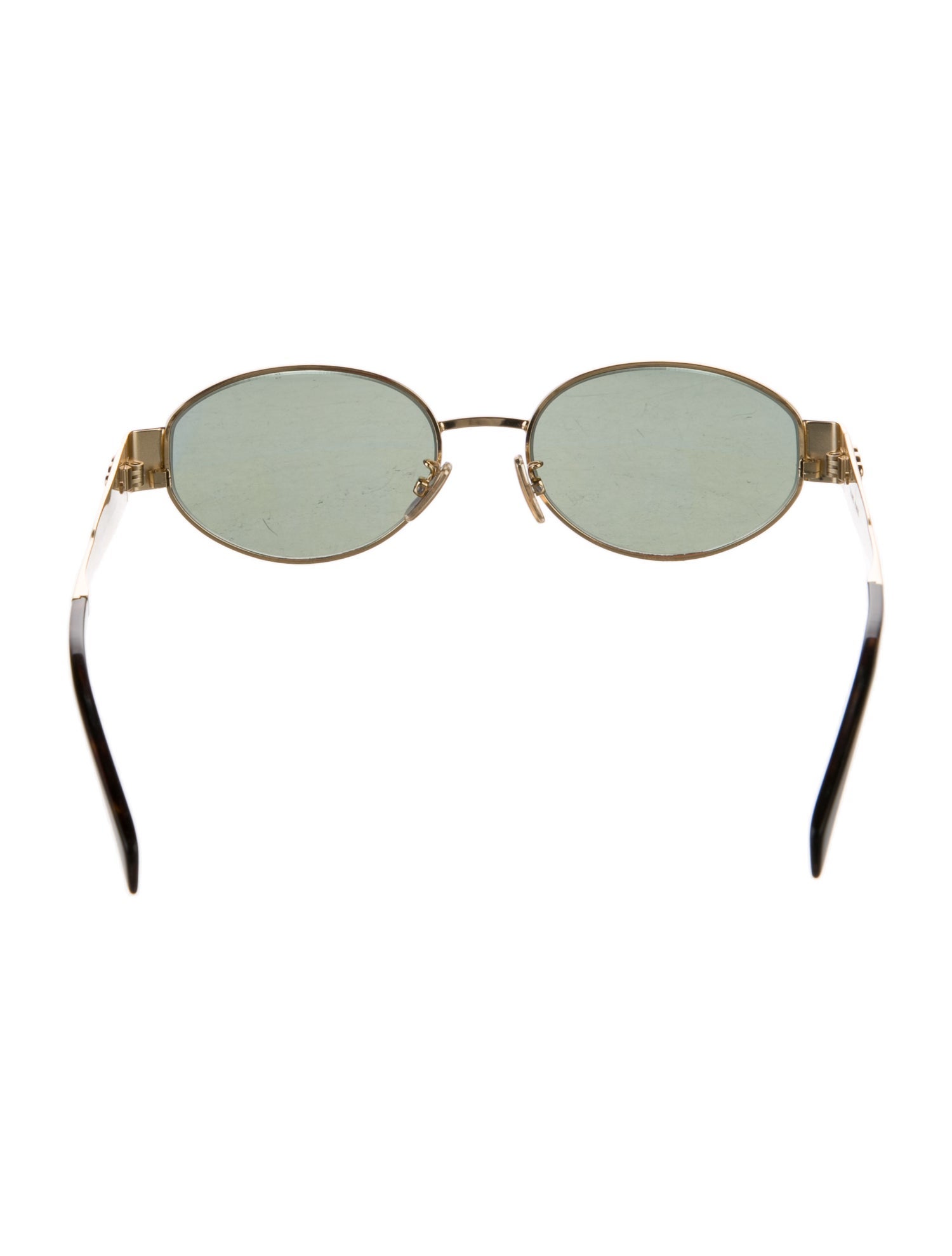 Celine Round Tinted Sunglasses