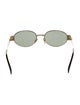 Celine Round Tinted Sunglasses