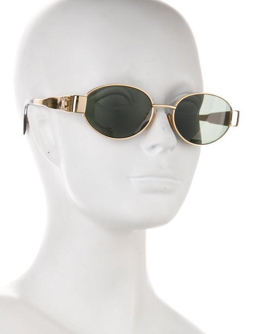 Celine Round Tinted Sunglasses