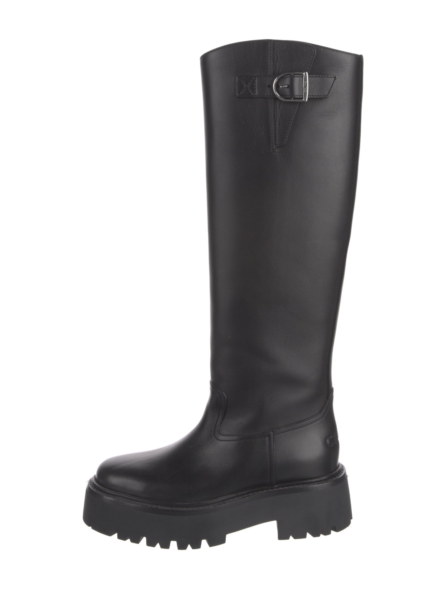 Celine Leather Rain Boots