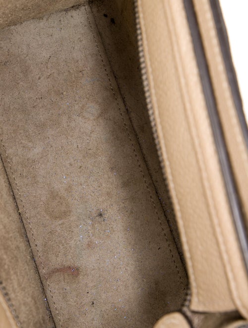 Celine Leather Luggage Nano