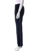 Celine Triomphe Velvet Track Straight Leg Pants