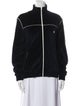 Celine 2021 Triomphe Velvet Track Bomber Jacket