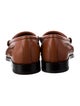 Celine Leather Braided Accents Loafers