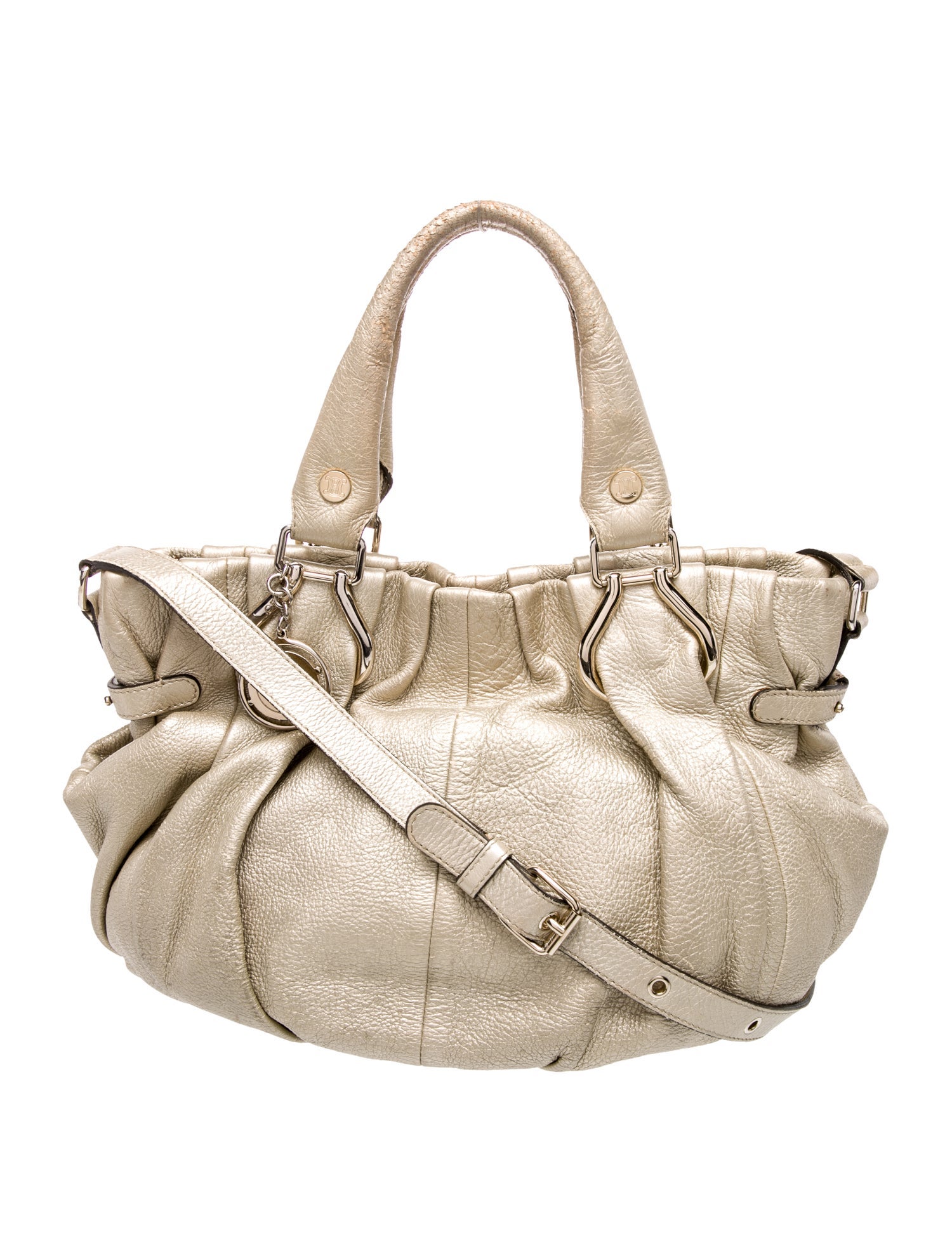 Celine Leather Top Handle Bag Vintage