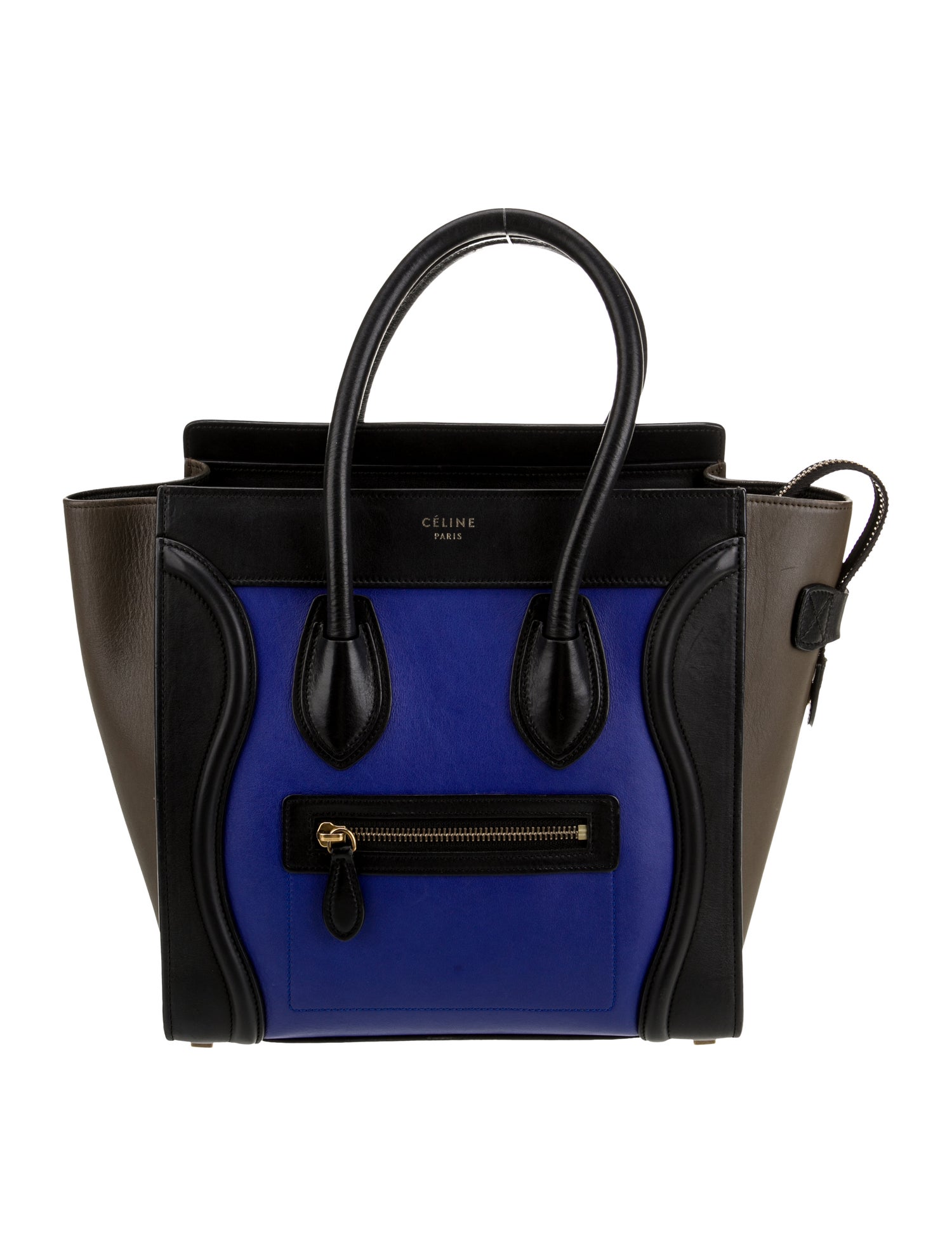 Celine Leather Luggage Micro