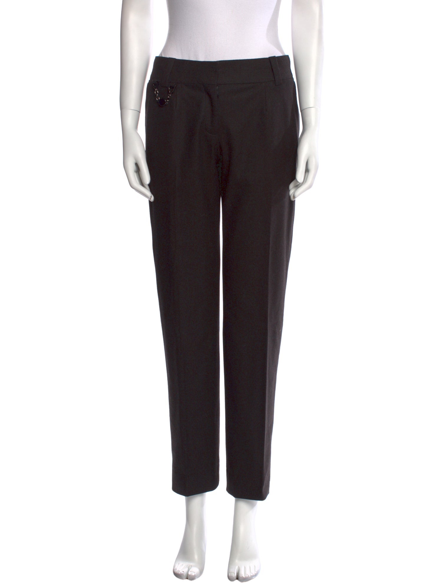 Celine Virgin Wool Straight Leg Pants