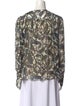 Celine Silk Printed Blouse