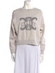 Celine Graphic Print Crew Neck Sweatshirt