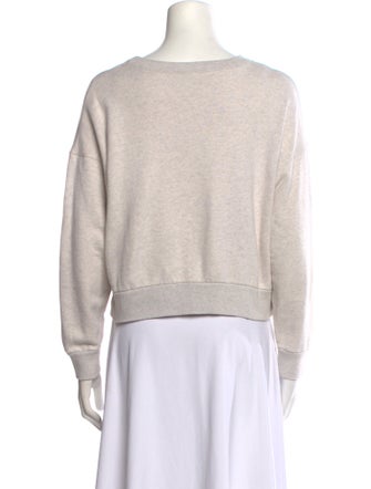 Celine Graphic Print Crew Neck Sweatshirt