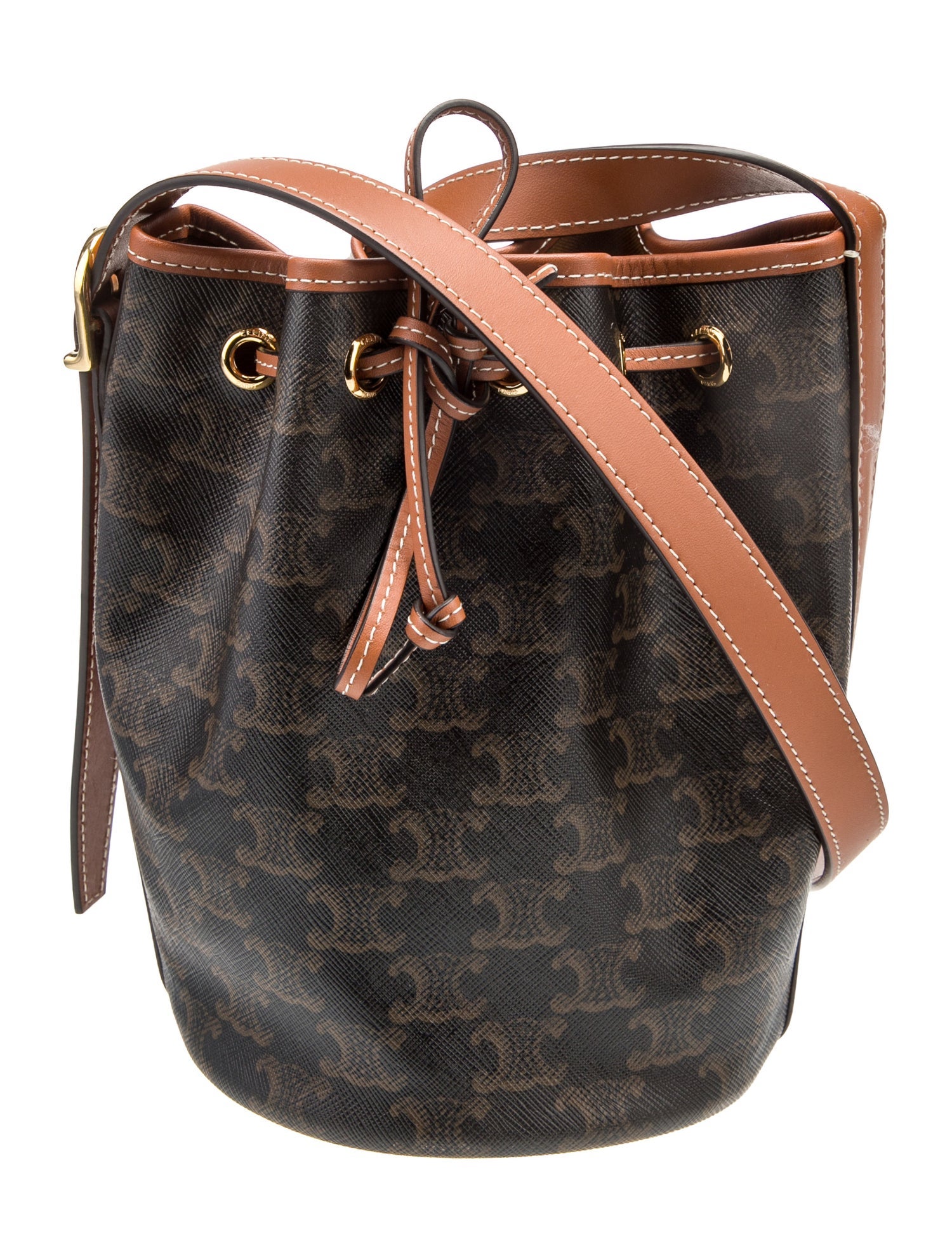 Celine Triomphe Bucket Bag