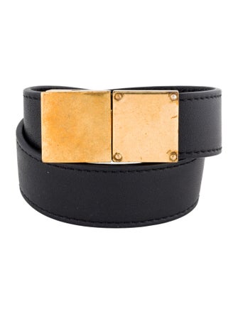 Celine Calfskin Double Strap Bracelet