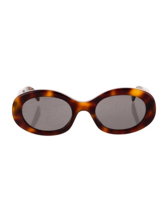 Celine Round Tinted Sunglasses