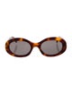 Celine Round Tinted Sunglasses