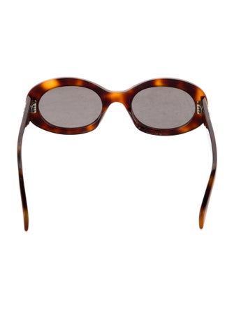 Celine Round Tinted Sunglasses